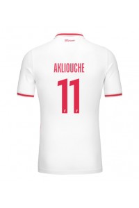 Fotbalové Dres AS Monaco Maghnes Akliouche #11 Domácí Oblečení 2024-25 Krátký Rukáv